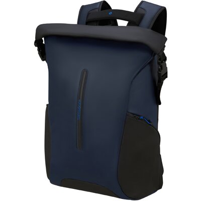 Samsonite ECODIVER Rolltop Backpack L kék laptop hátizsák