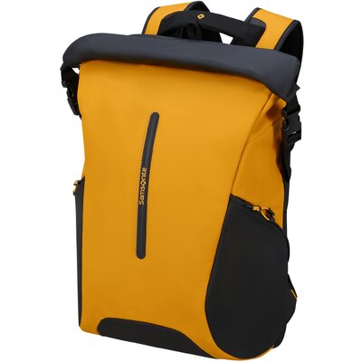 Samsonite ECODIVER Rolltop Backpack L sárga laptop hátizsák