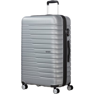 American Tourister FLASHLINE Spinner 78/29 Exp Tsa ezüst bőrönd