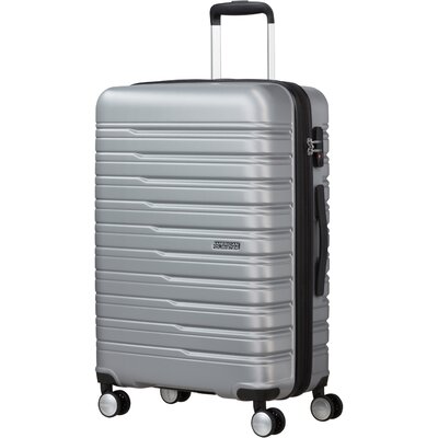 American Tourister FLASHLINE Spinner 67/24 Exp Tsa ezüst bőrönd