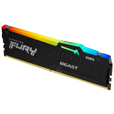 KINGSTON FURY Memória DDR5 16GB 6000MT/s CL36 DIMM Beast RGB EXPO