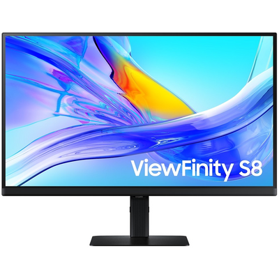 SAMSUNG IPS monitor B2B 27" S80UD, 3840x2160, 16:9, 350cd/m2, 5ms, LAN/HDMI/DisplayPort/3xUSB/USB-C, Pivot