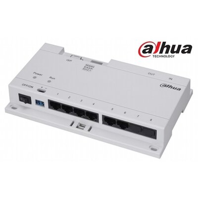 Dahua VTNS1060A 6 csatornás Cat5/24VDC disztribútor IP video kaputelefonokhoz