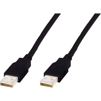 Assmann DIGITUS USB CABLE TYPE A M/M 1.8M USB 2.0 COMPATIBLE UL BL