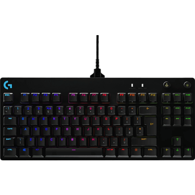 Logitech 920-009426 G Pro HUN fekete (GX Blue Clicky switch) gamer billentyűzet