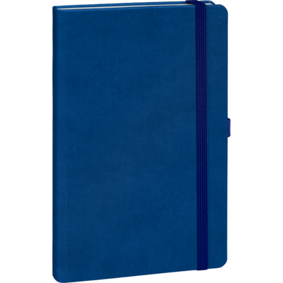 Realsystem Vivella 13 × 21 cm Dark blue vonalas notesz