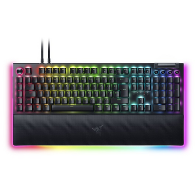 Razer BlackWidow V4 Pro UK fekete (green switch) gamer billentyűzet