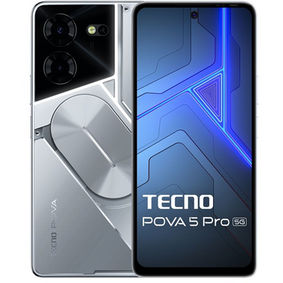 Tecno Pova 5 Pro 6,78" 5G 8/256GB DualSIM Silver Fantasy okostelefon