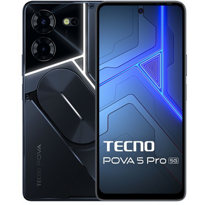 Tecno Pova 5 Pro 6,78" 5G 8/256GB DualSIM Dark Illusion okostelefon