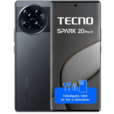 Tecno Spark 20 Pro+ 6,78" LTE 8/256GB DualSIM Temporal Orbits okostelefon