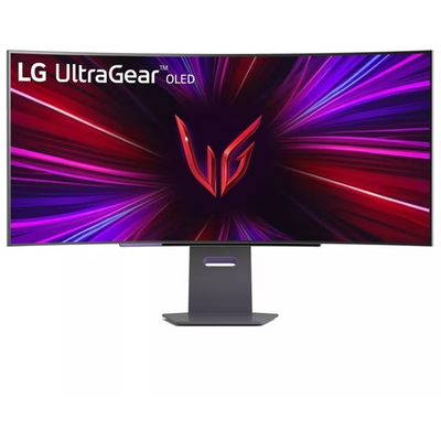 LG Ívelt Gaming 240Hz OLED monitor 44,5" 45GS95QE, 3440x1440, 21:9, 275cd/m2, 0,03ms, 2xHDMI/DisplayPort/3xUSB