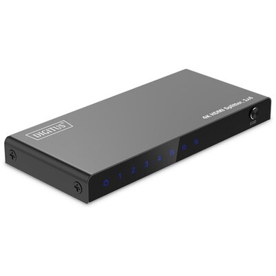 DIGITUS DS-55337 4 portos 4K/60Hz HDMI splitter