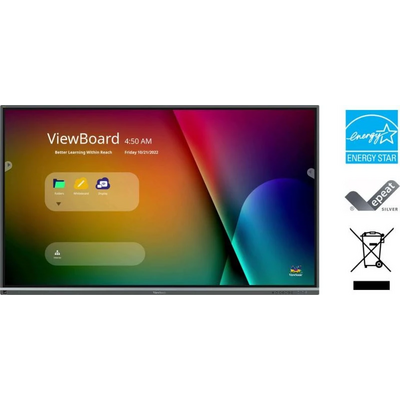 Viewsonic IFP8650-5F 86IN LFD 3840X2160 400NITS 1200:1 40PT TOUCH 64GB H