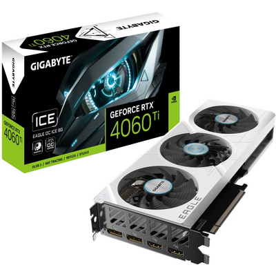 GIGABYTE Videokártya PCI-Ex16x nVIDIA RTX 4060 Ti 8GB DDR6 OC