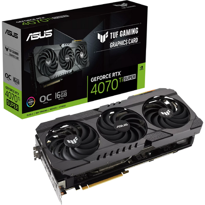 ASUS NVIDIA RTX 4070 Ti SUPER 16GB GDDR6X - TUF-RTX4070TIS-O16G-OG-GAMING