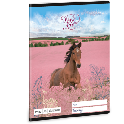 Ars Una Wild And 24 (5359) A5 27-32 kockás füzet