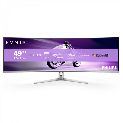 Philips 49IN QD OLED 5120X1440 240HZ 00 32.9 HDMI DP USB USB-C