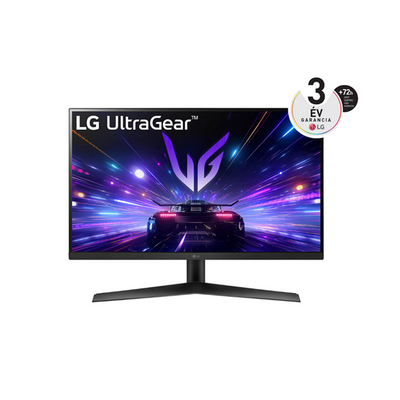 LG 27" 27GS60F-B UltraGear™ IPS 16:9 FHD gaming 180 Hz-es monitor