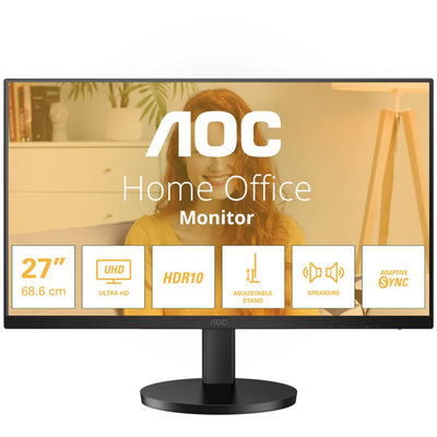 AOC AOC U27B3AF - 27 ZOLL UHD MONIT HHENVERSTELLBAR HDR10 (3840X2160