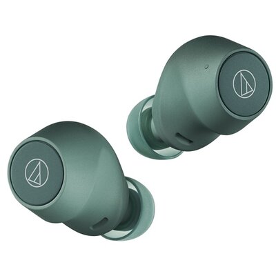 Audio-Technica ATH-CKS30TW+GR True Wireless aktív zajszűrős vezeték nélküli zöld fülhallgató