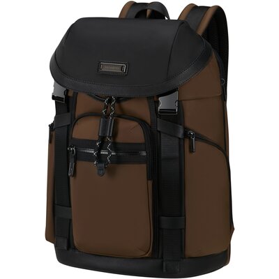 Samsonite RELYON Backpack M 15.6"+flap barna notebook hátizsák