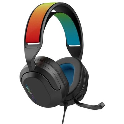 JLab Nightfall vezetékes fekete gamer headset