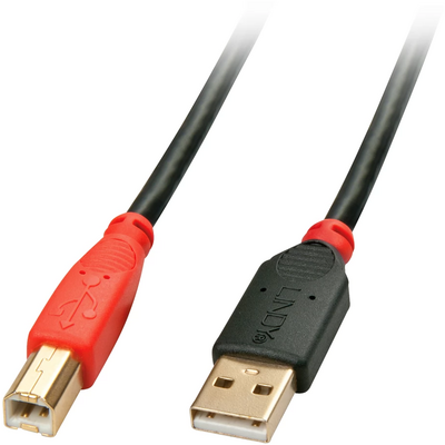 Lindy 15m USB2.0 A/B Active Extension Cable