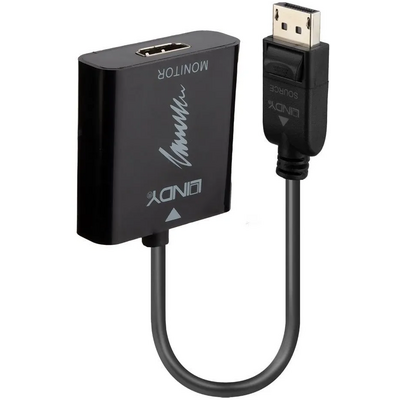 Lindy DisplayPort 1.2 to HDMI 2.0 18G Active Converter