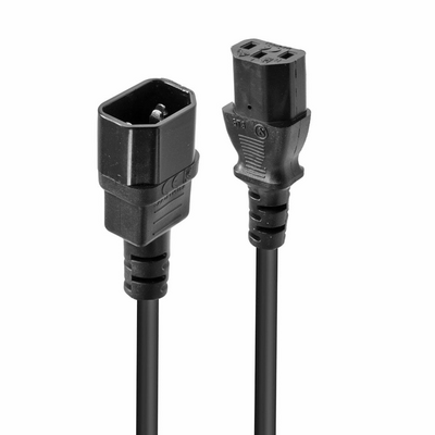 Lindy 2m C14 to C13 Extension Cable