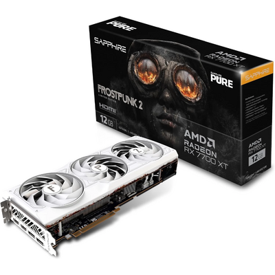 Sapphire AMD RX 7700 XT 12GB GDDR6 - PURE RX 7700 XT FROSTPUNK 2 EDITION