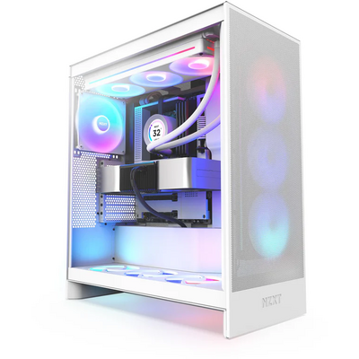 NZXT Midi - H7 Flow RGB - Matt fehér - CM-H72FW-R1