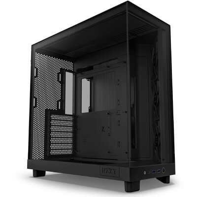 NZXT Midi - H6 Flow - Matt fekete - CC-H61FB-01