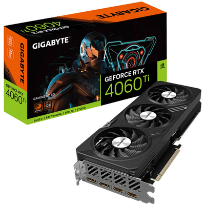 GIGABYTE Videokártya PCI-Ex16x nVIDIA RTX 4060 Ti 8GB GDDR6 DLSS3