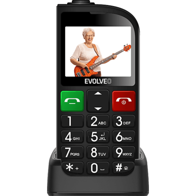 Evolveo EasyPhone EP-801 FL DualSIM Black