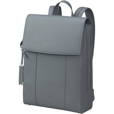 Samsonite BRIGHTBEYOND Backpack + Flap 15.6" szürke női notebook hátizsák