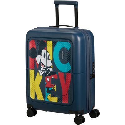 American Tourister DASHPOP DISNEY Spin.55/20 Exp Tsa Disney kék/mintás kabinbőrönd