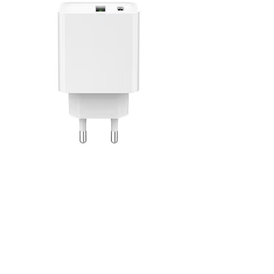 Gembird 2-Port Universal USB Charger A+C 2.4A White