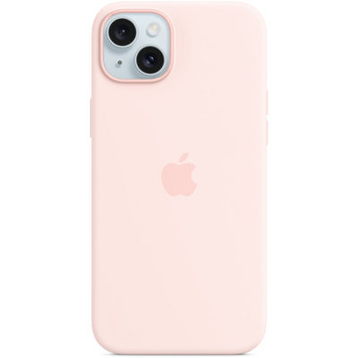 Apple IPHONE 15 PLUS SILICONE CASE WITH MAGSAFE - LIGHT PINK