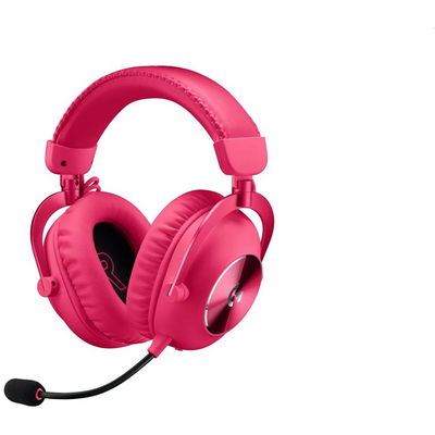 Logitech PRO X 2 LIGHTSPEED Wireless magenta gamer headset