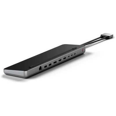 Satechi ST-DDSM Dual Dock Stand NVMe SSD házzal szürke dokkoló