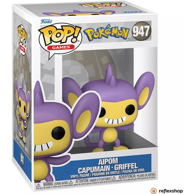 Funko POP! (947) Games: Pokemon - Aipom figura