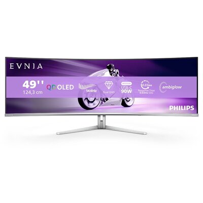 Philips 49" 49M2C8900L/00 DQHD QD-OLED 144Hz HDMI/DP/USB-C monitor