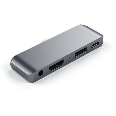 Satechi ST-TCMPHM Aluminium Mobile Pro Type-C 4K HDMI asztroszürke HUB