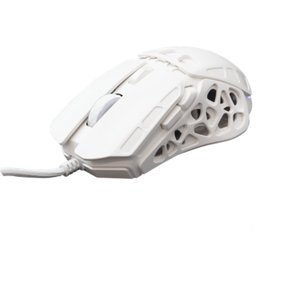 WHITE SHARK ECTOR-W GM-5016W RGB gamer egér, 12.200 dpi, 7 gombos fehér