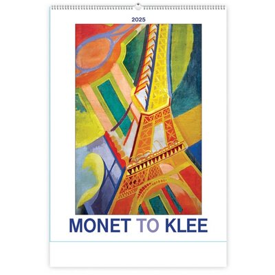 Kalendart 2025 T096 Monet to Klee falinaptár