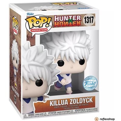 Funko POP! (1317) Animation: Hunter x Hunter - Killua Zoldyck with Skateboard (SE) figura