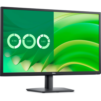 DELL LCD Monitor 27" E2725H FHD 1920×1080, 75Hz, VA 16:9, 3000:1, 300cd, 5ms, VGA, DP, fekete