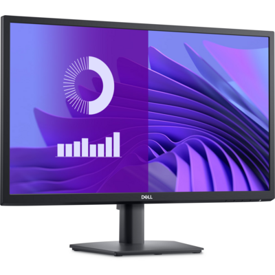 DELL LCD Monitor 23,8" E2425H FHD 1920x1080 VA 75Hz 3000:1 250cd, 5ms, VGA, DP, fekete