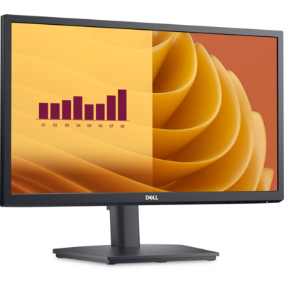 DELL LCD Monitor 21,4" E2225HS FHD 1920×1080, VA 75Hz 16:9 3000:1, 250cd, 5ms, HDMI, DP, VGA, fekete