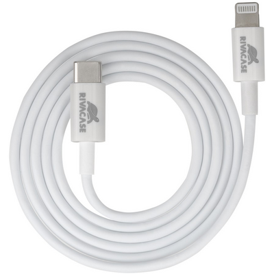 RivaCase PS6017 WT10 USB-C to Lightning cable 1m White